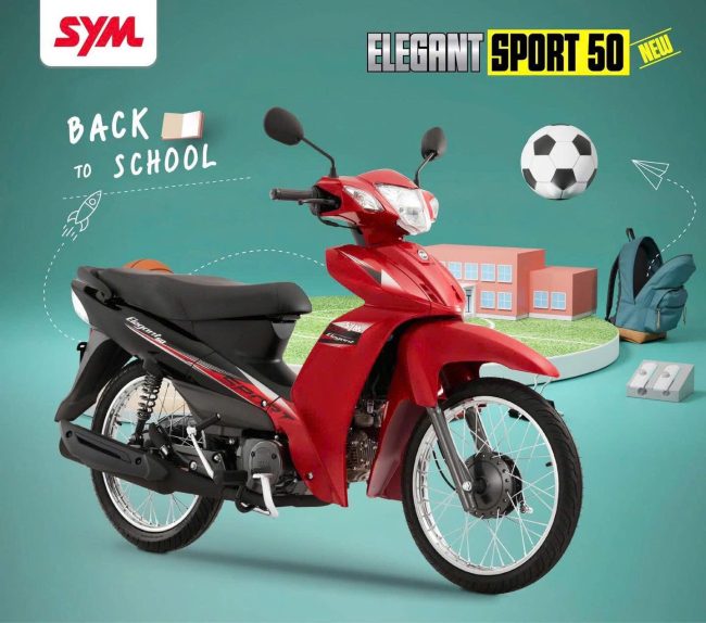 Xe máy 50 - Sym Elegant
