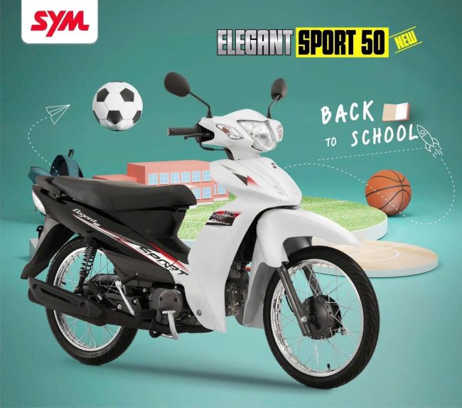Xe máy 50 - Sym Elegant