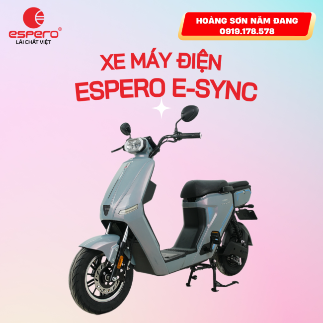 Xe máy điện - Espero Esync