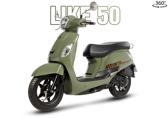 Kymco Like 50 - Phiên bản tiêu chuẩn