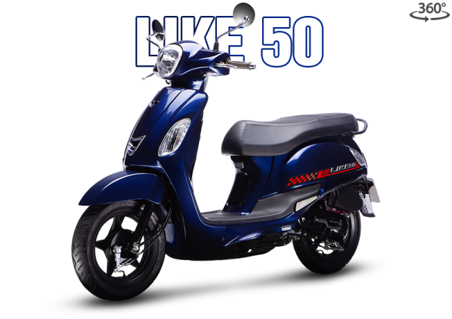 Kymco Like 50 - Phiên bản nâng cấp