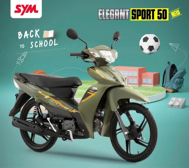 Xe máy 50 - Sym Elegant