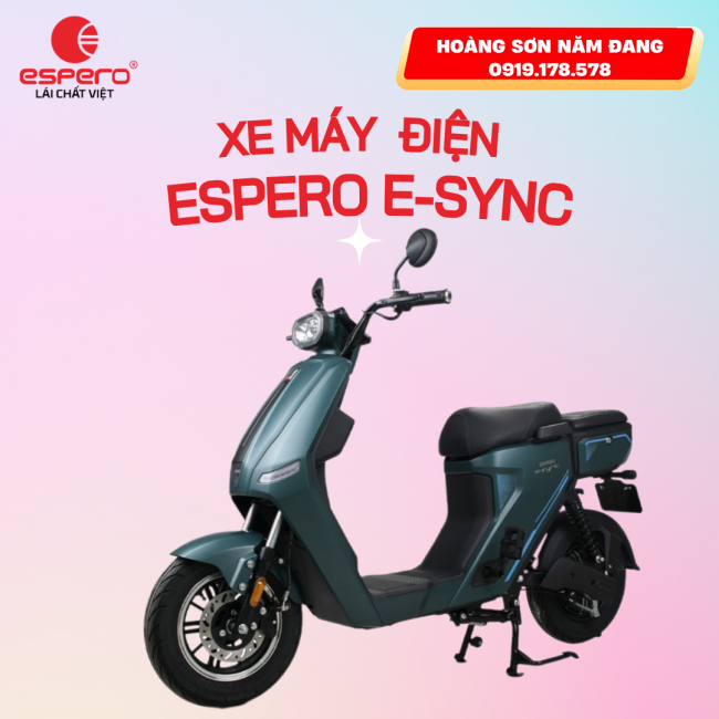 Xe máy điện - Espero Esync
