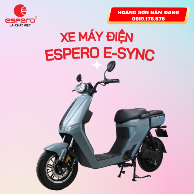Xe máy điện - Espero Esync